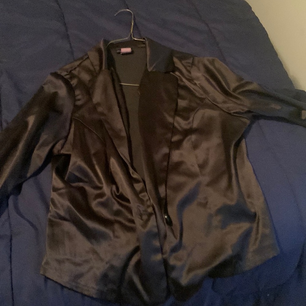 A black blazer